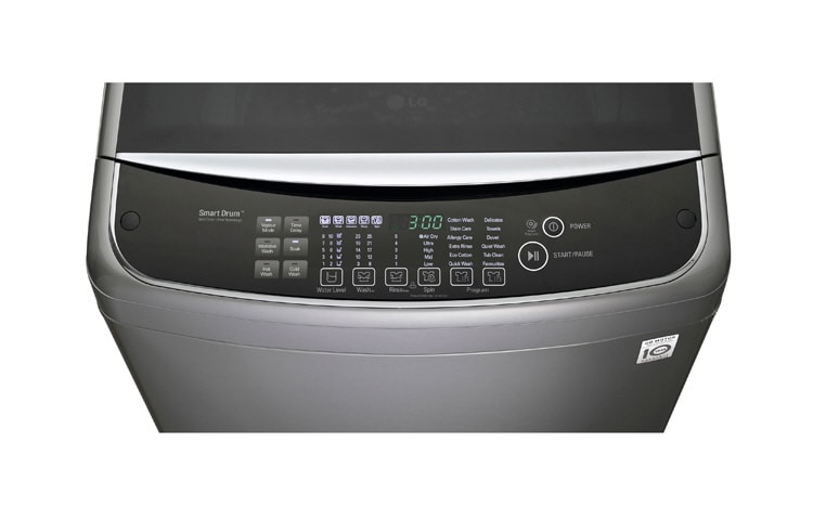 LG 15kg TurboShot, Smart Diagnosis, Full Stainless Tub, Jet Spray, Soft Closing Door & Door Lid Lock, Auto-lint Clean System, Embossing Drum, WF-S150S