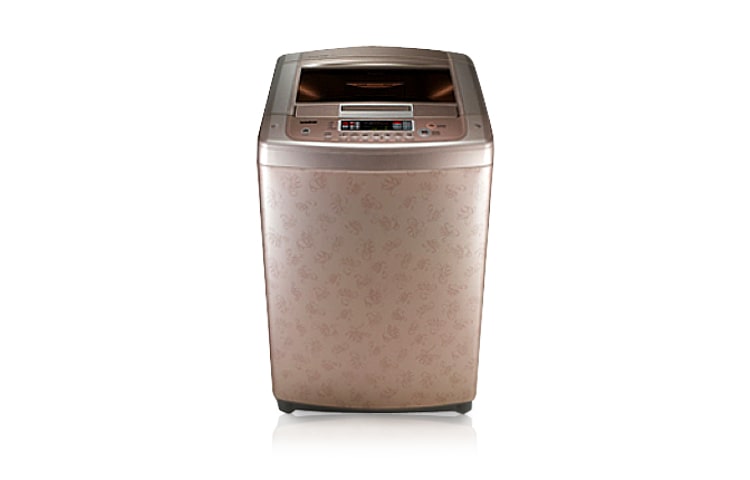 Front view of 15kg, Health&#43; Filter, Detergent Free, Embossing Drum, Express Wash 19 minutes, Tub Clean, Diamond Glass WF-T1510PBK