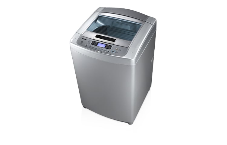 Front view of 8kg, Smart Cleaning, Health&#43; Filter, Turbo Drum, Punch&#43;3 mini pulsator WF-T810STG