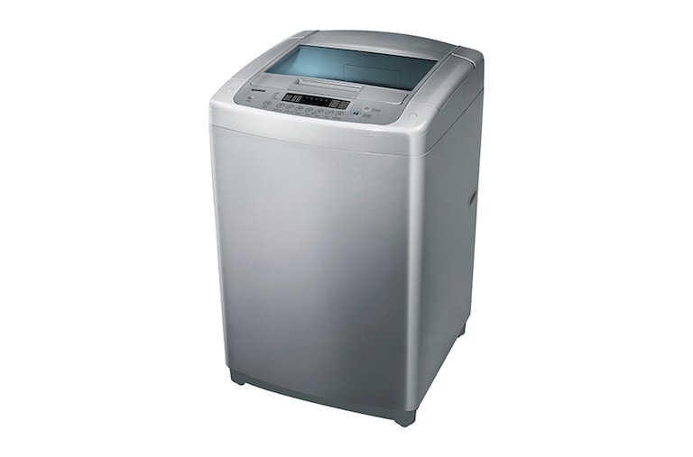 LG 8.5kg, Waterfall Circulation, Diamond Glass Cover, Turbo Drum, Punch +3 Mini Pulsator, Embossing Drum, WF-T850JH