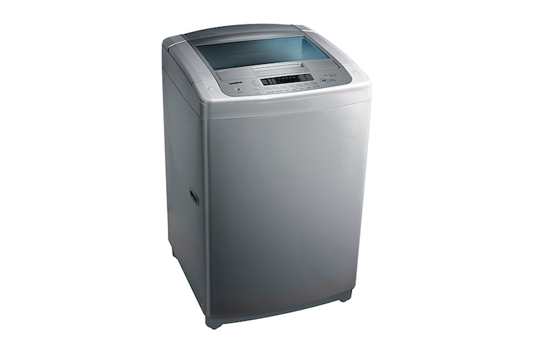 LG 8.5kg, Waterfall Circulation, Diamond Glass Cover, Turbo Drum, Punch +3 Mini Pulsator, Embossing Drum, WF-T850JH