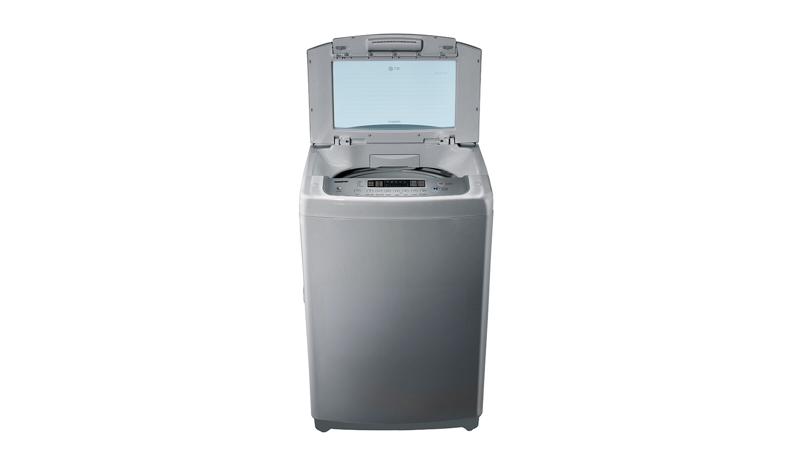 LG 8.5kg, Waterfall Circulation, Diamond Glass Cover, Turbo Drum, Punch +3 Mini Pulsator, Embossing Drum, WF-T850JH