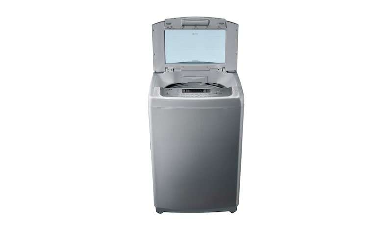 LG 8.5kg, Waterfall Circulation, Diamond Glass Cover, Turbo Drum, Punch +3 Mini Pulsator, Embossing Drum, WF-T850JH