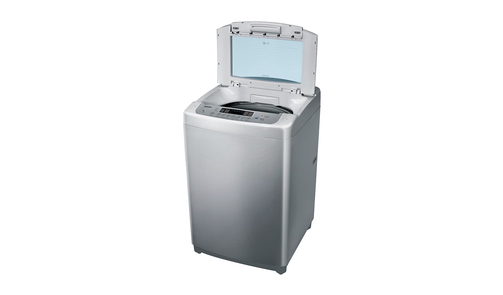 LG 8.5kg, Waterfall Circulation, Diamond Glass Cover, Turbo Drum, Punch +3 Mini Pulsator, Embossing Drum, WF-T850JH