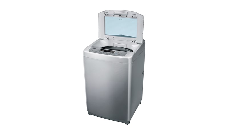 LG 8.5kg, Waterfall Circulation, Diamond Glass Cover, Turbo Drum, Punch +3 Mini Pulsator, Embossing Drum, WF-T850JH