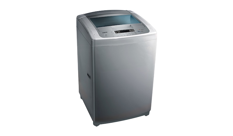 LG 8.5kg, Waterfall Circulation, Diamond Glass Cover, Turbo Drum, Punch +3 Mini Pulsator, Embossing Drum, WF-T850JH