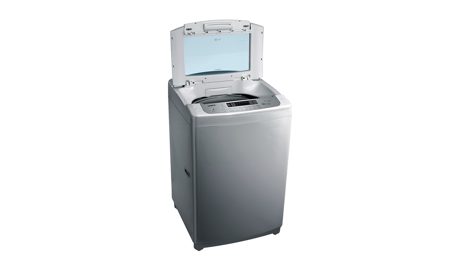 LG 8.5kg, Waterfall Circulation, Diamond Glass Cover, Turbo Drum, Punch +3 Mini Pulsator, Embossing Drum, WF-T850JH