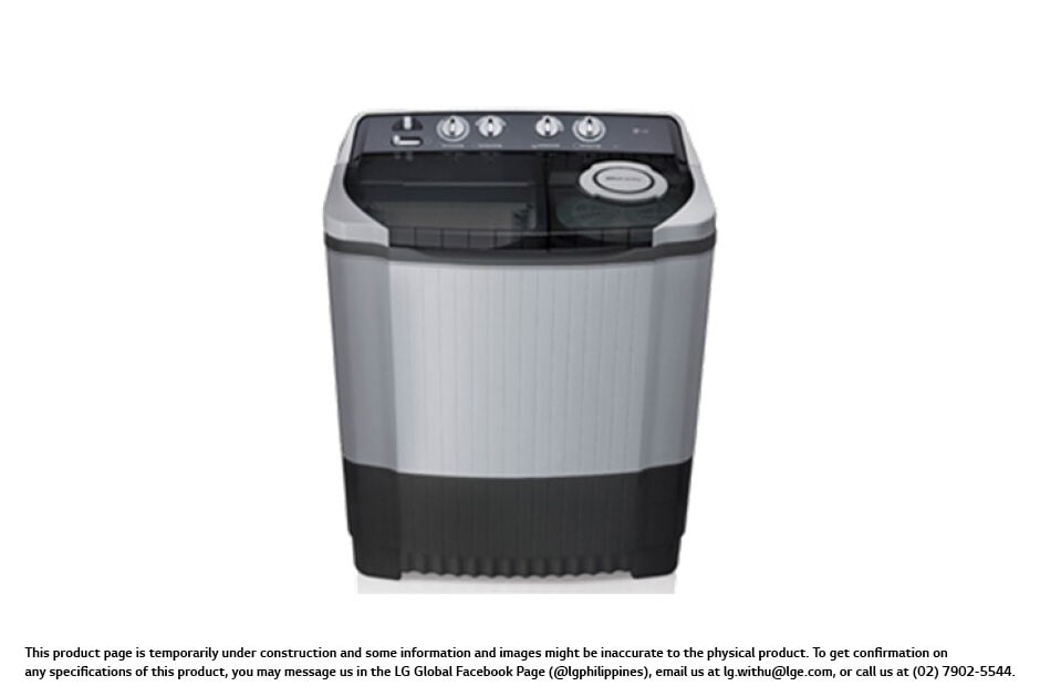 Front view of Twin Tub Washing Machine WP-1200R
