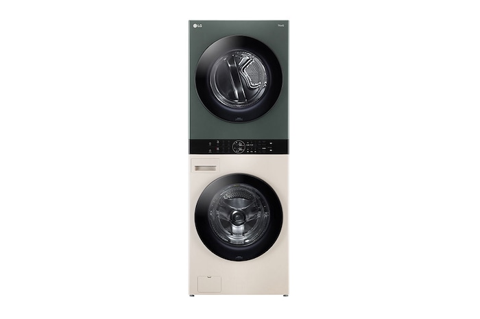 LG 14/10KG Objet WashTower™ All-In-One Stacked Washer Dryer, WT1410NHEG
