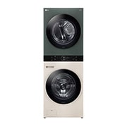 LG 14/10KG Objet WashTower™ All-In-One Stacked Washer Dryer, WT1410NHEG