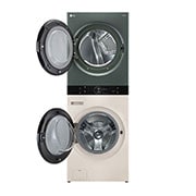 LG 14/10KG Objet WashTower™ All-In-One Stacked Washer Dryer, WT1410NHEG