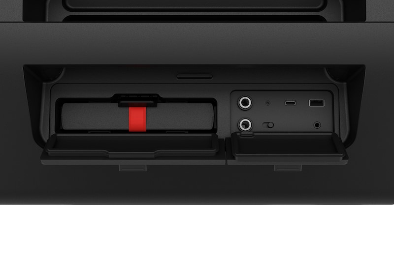 battery and port close-up