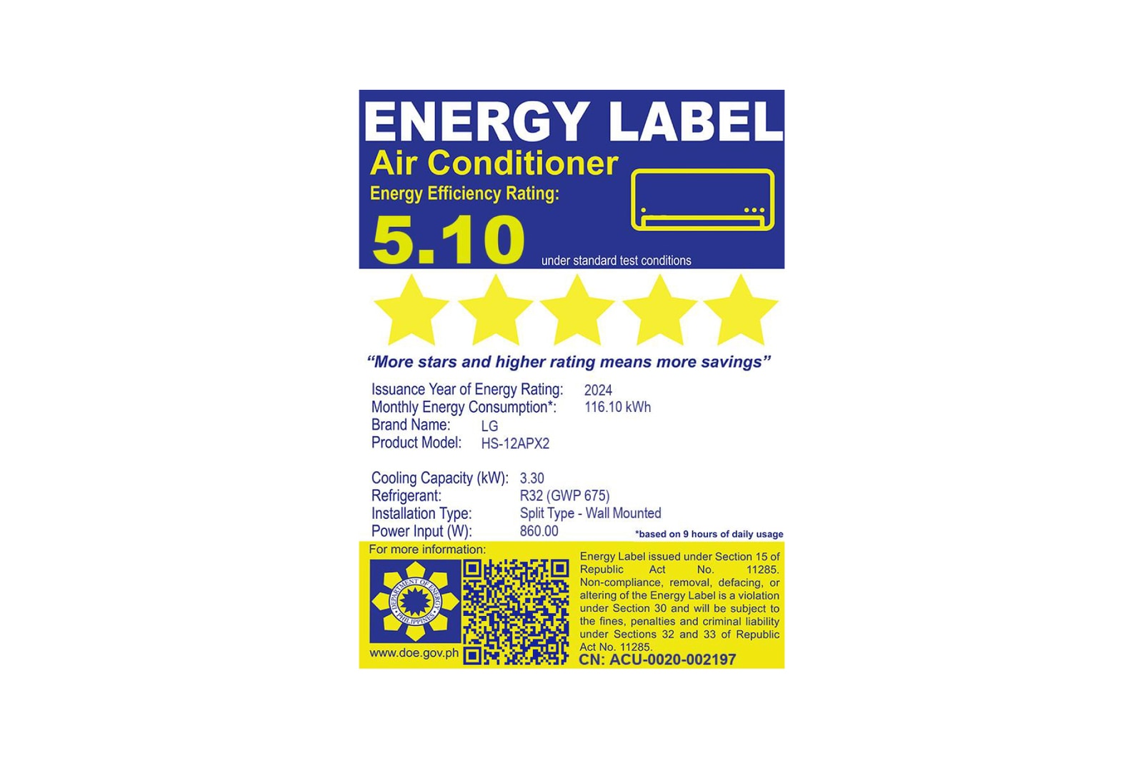 energy label