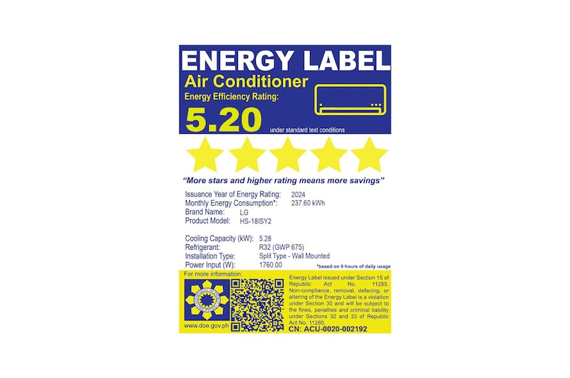 Energy label