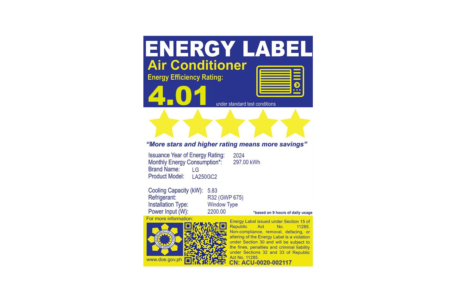 energy label