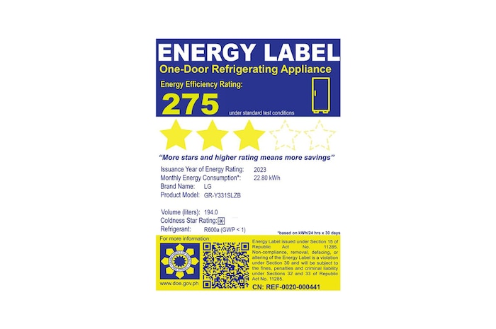 energy label