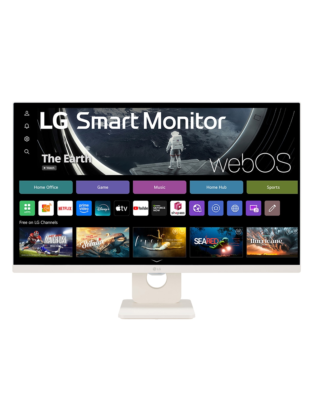 27'' Full HD IPS MyView Smart Monitor with webOS - 27U511SA-W | LG