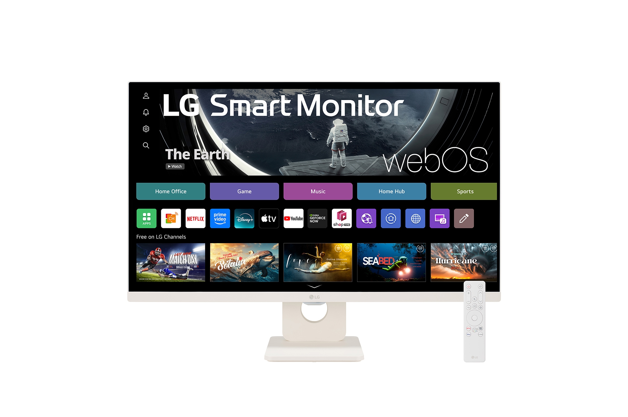 27'' Full HD IPS MyView Smart Monitor with webOS - 27U511SA-W | LG PH