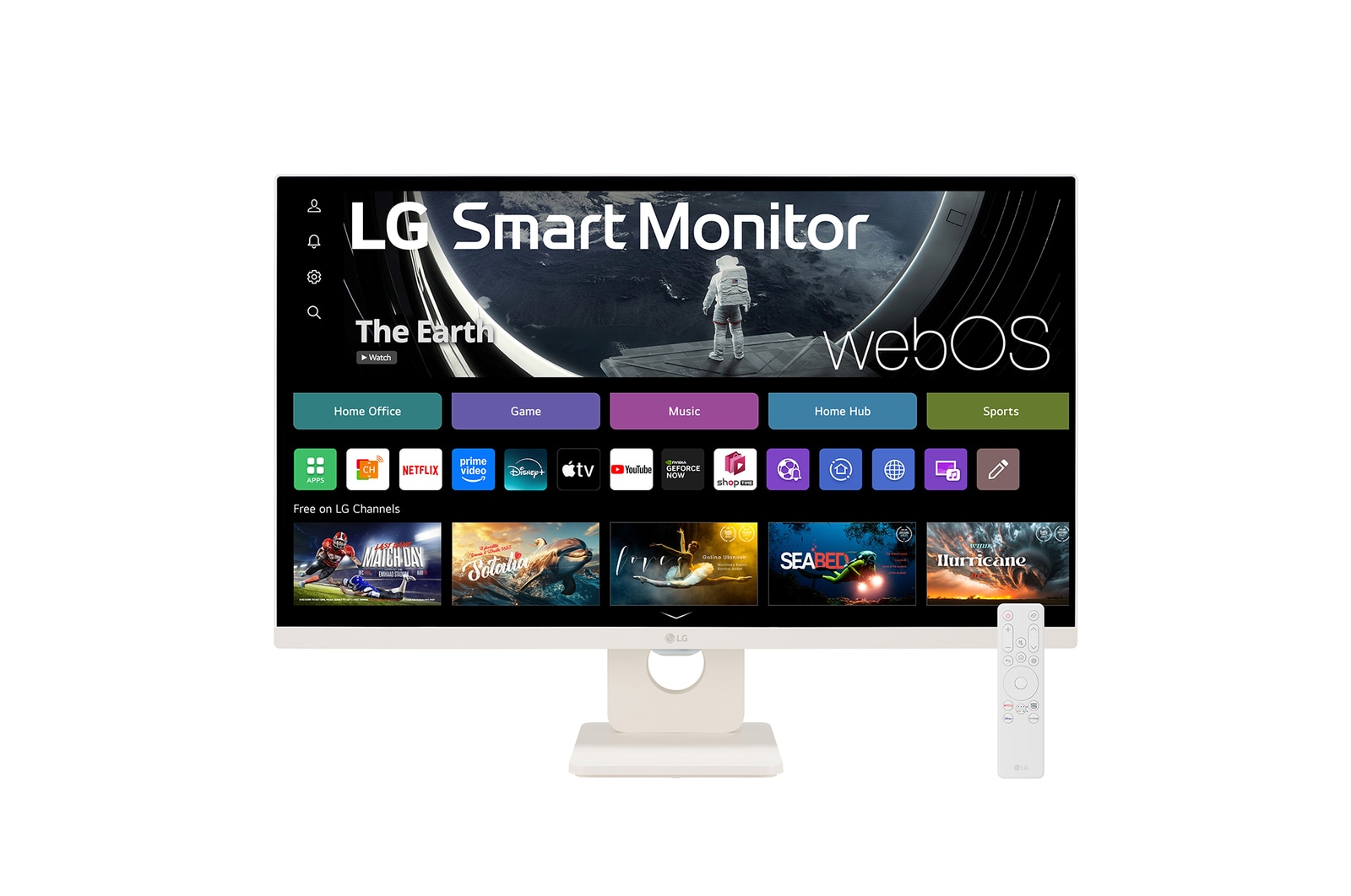 27'' Full HD IPS MyView Smart Monitor with webOS - 27U511SA-W | LG PH