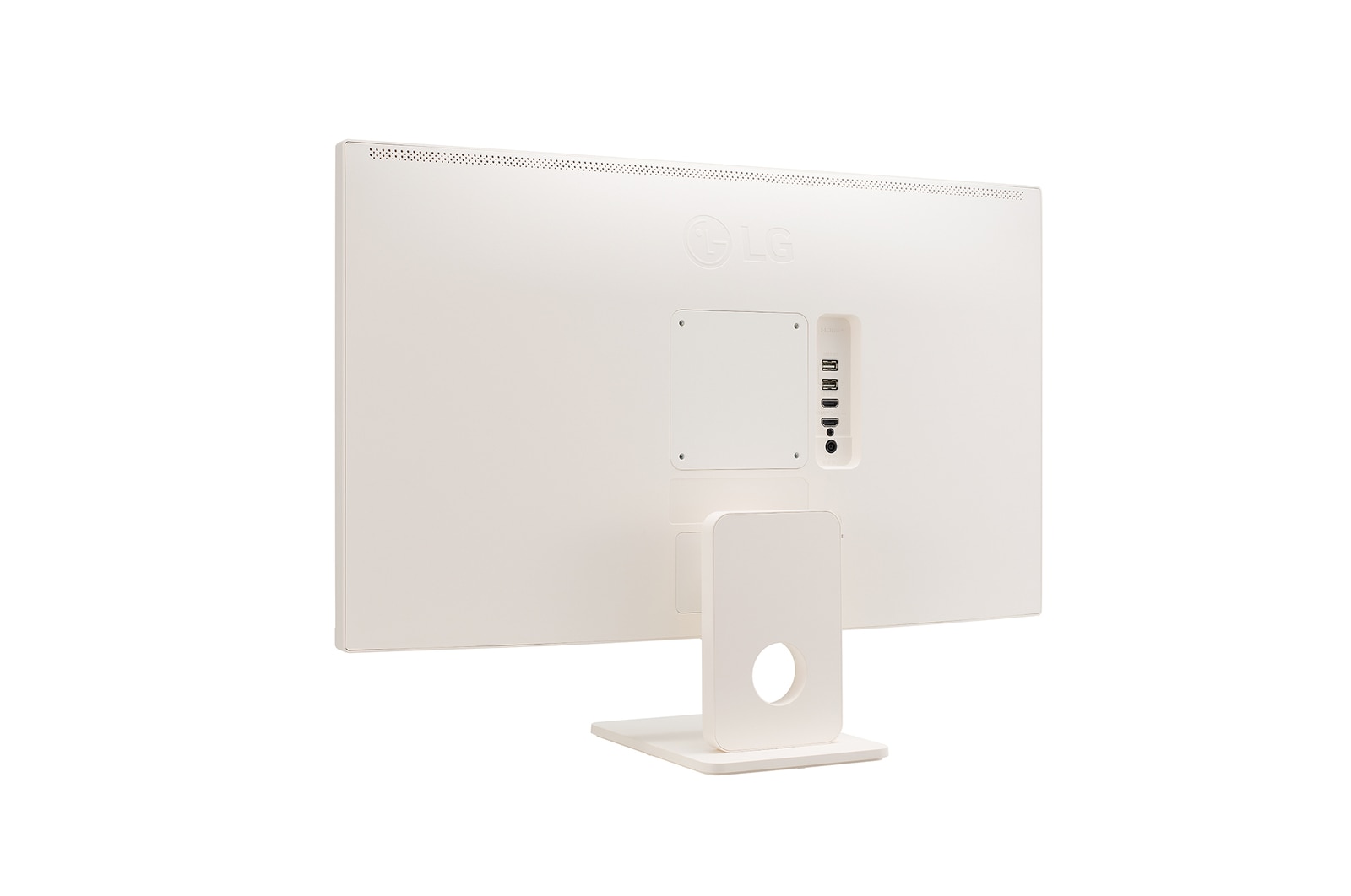 slightly left back view