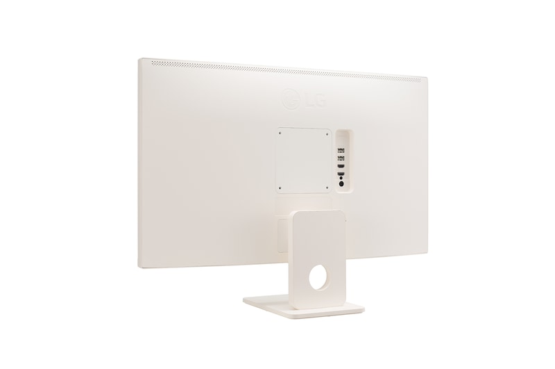 slightly left back view