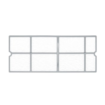 metallic grid