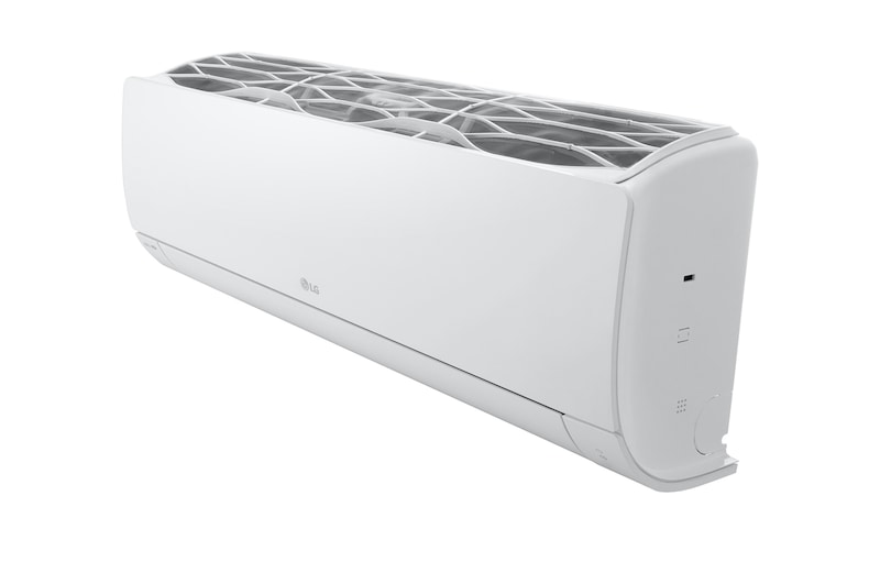 Top-left view of the lg wall mounted air conditioner