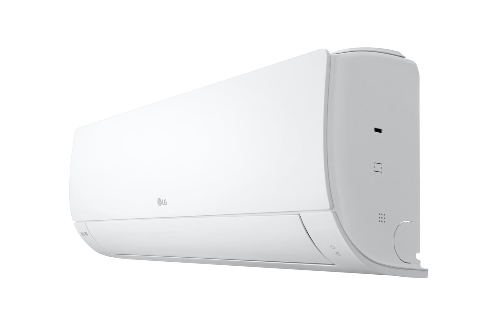 Eye-level view of the lg wall mounted air conditioner