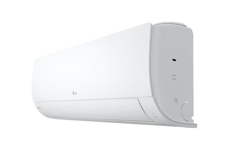 Eye-level view of the lg wall mounted air conditioner