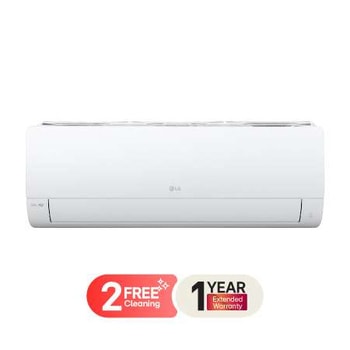 Front view of the lg wall mounted air conditioner HS-18IBA.ATTGLCP