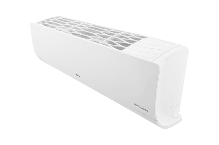Top-left view of the lg wall mounted air conditioner