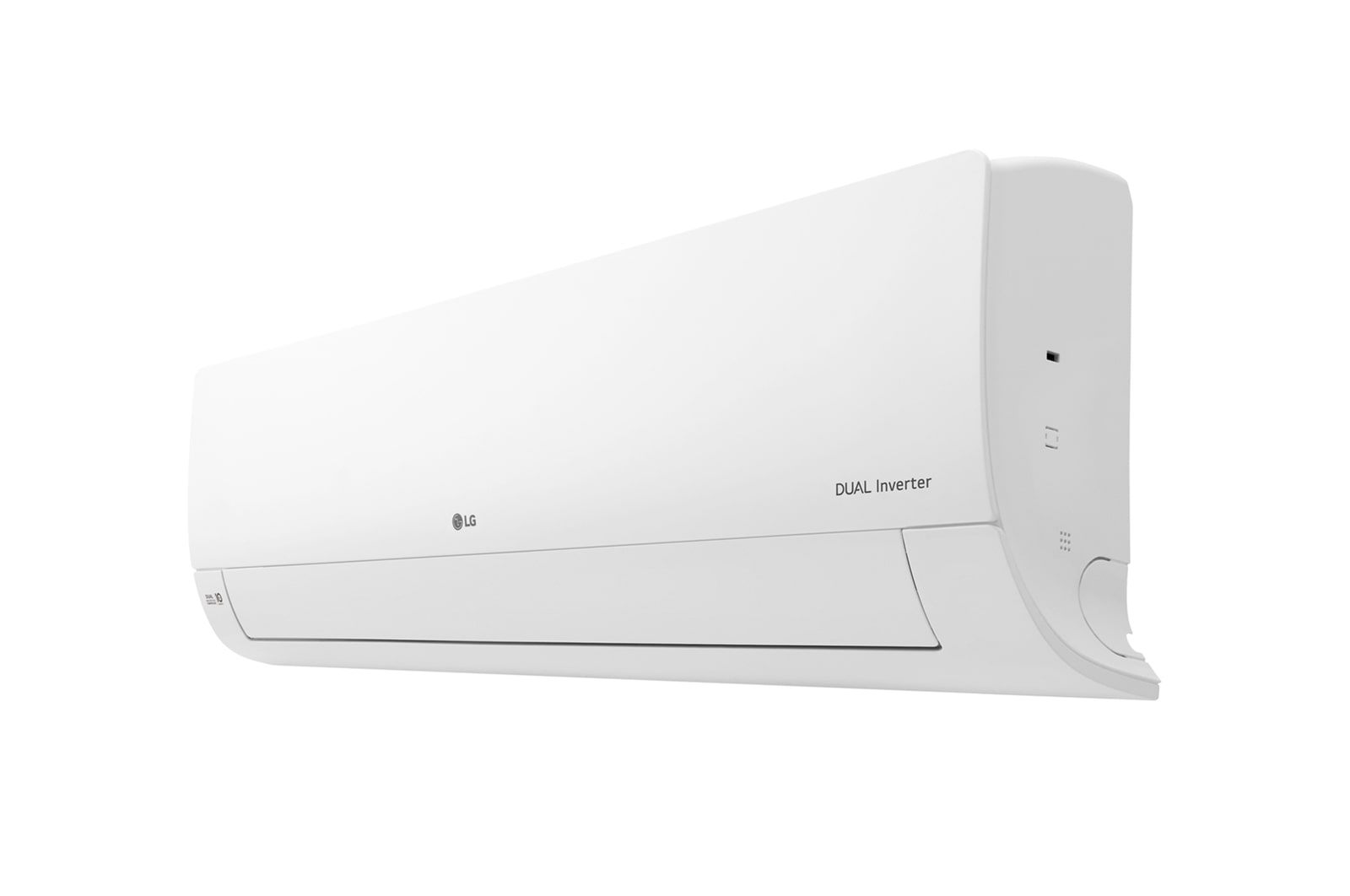 Eye-level view of the lg wall mounted air conditioner