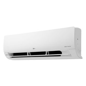 Right side of the lg wall mounted air conditioner with open vane
