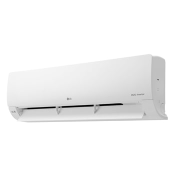 Right side of the lg wall mounted air conditioner with maximum open vane