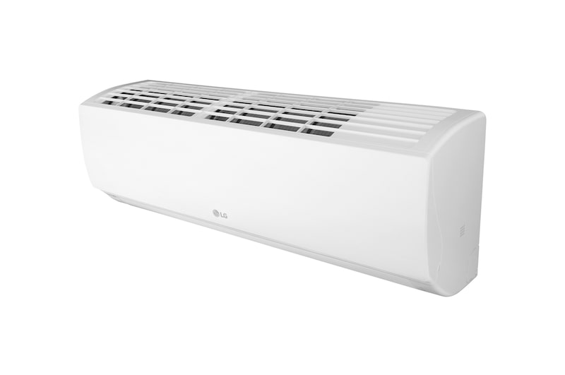Top-right view of the LG wall mounted air conditioner