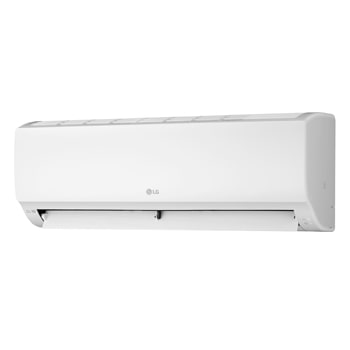 Right side of the LG wall mounted air conditioner with open vane