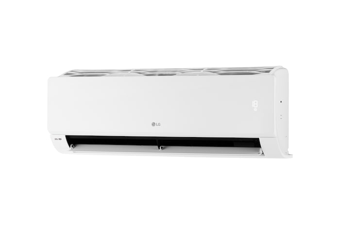 Right side of the LG wall mounted air conditioner with narrow open vane