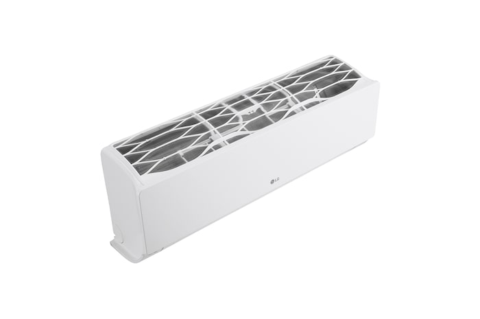 Top-right view of the LG wall mounted air conditioner