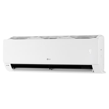 Right side of the LG wall mounted air conditioner with narrow open vane