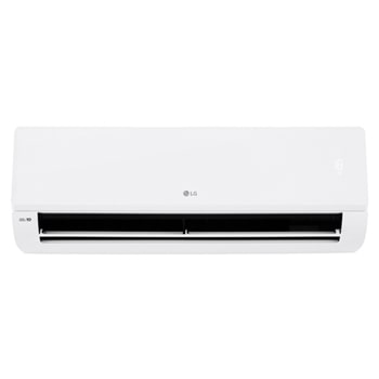 Bottom view of  the LG wall mounted air conditioner with open vane