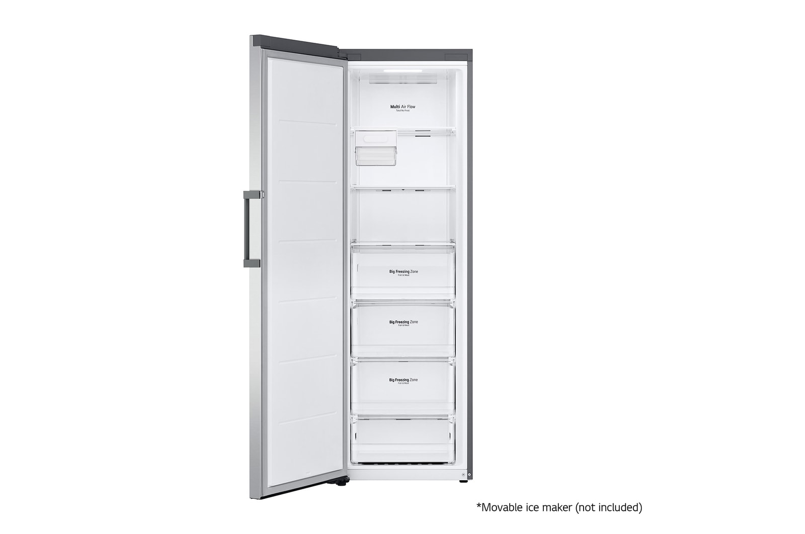 Front Image|324L LG Twin Freezer, Smart Diagnosis™|RVO-B127PS