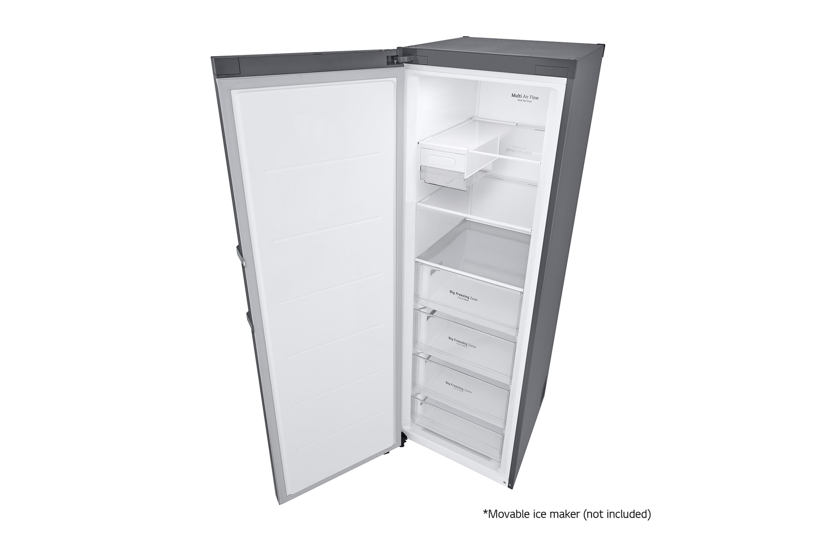 Front Image|324L LG Twin Freezer, Smart Diagnosis™|RVO-B127PS