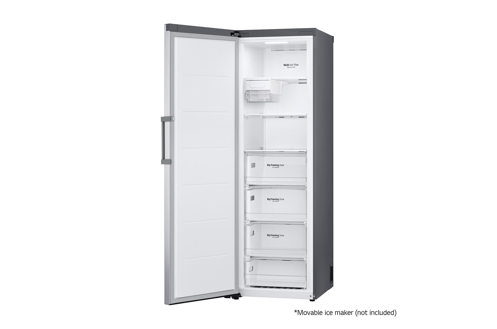 Front Image|324L LG Twin Freezer, Smart Diagnosis™|RVO-B127PS