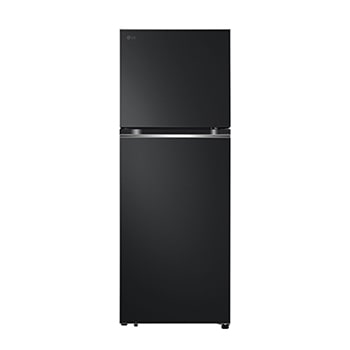 Front view of 12.7 Cu. FT Top Freezer Refrigerator, Essence Matte Black, Linear Cooling™, DoorCooling+™, Auto-ice Maker RVT-A119MC