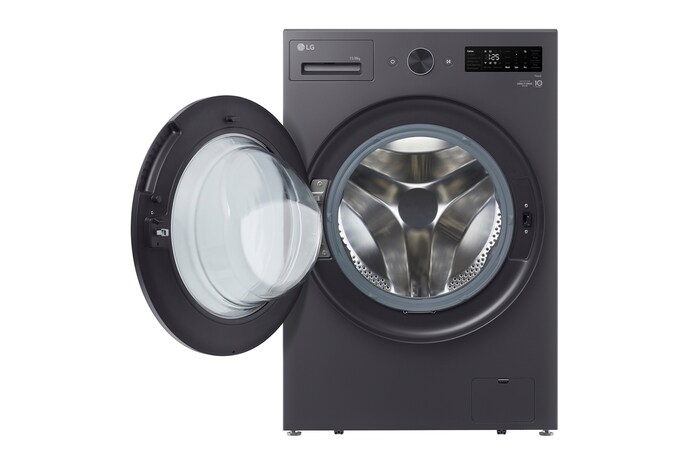 front view with door open