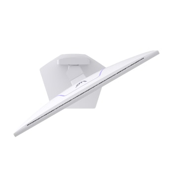 -30 degree swivel monitor top view