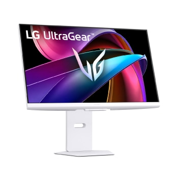 front view of the monitor with the stand down