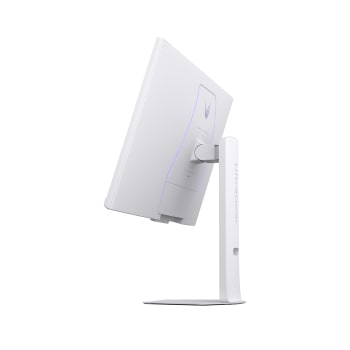 +15 degree side view of a tilted monitor