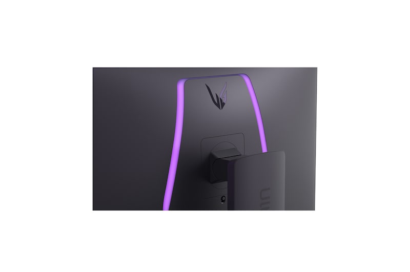 close-up view of the rear emblem