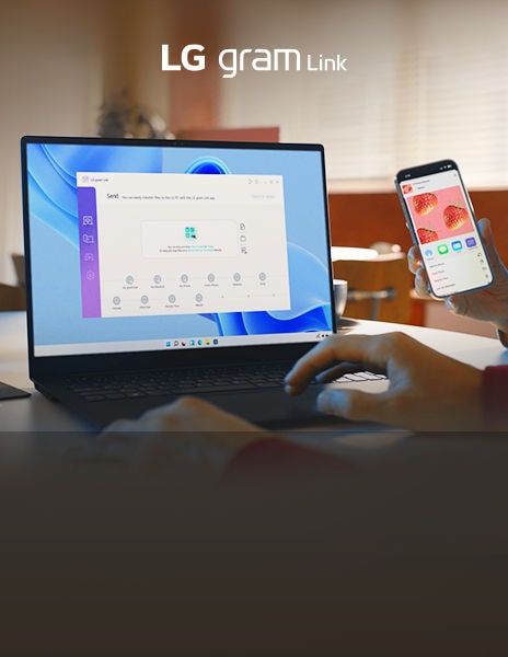  With all connections you need - LG gram Link